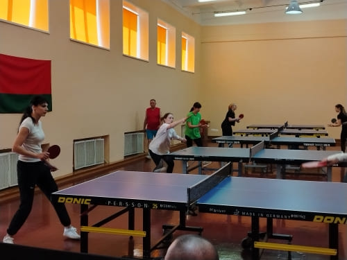 Турнир по настольному теннису